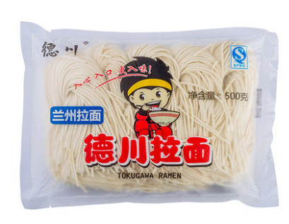 德(dé)川蘭州拉面500g